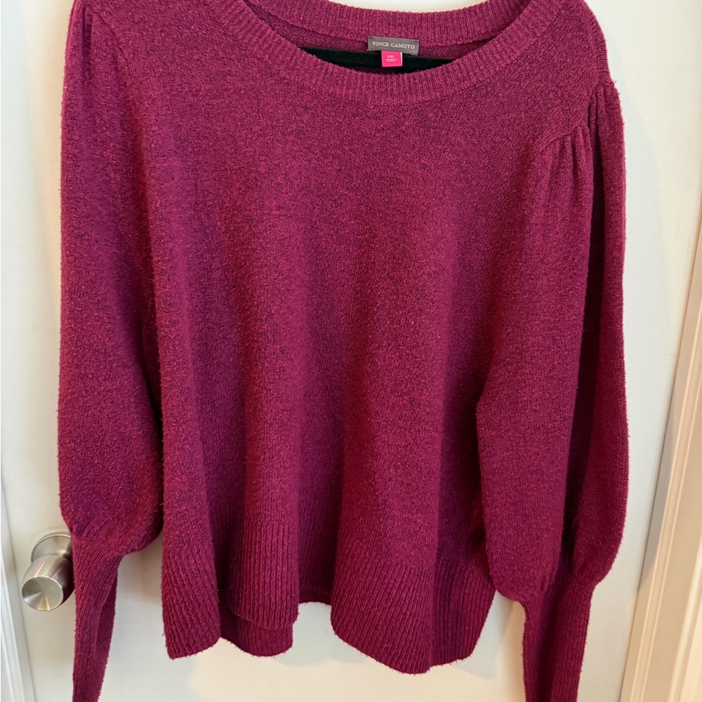 Vince Camuto Women's Sweater in Deep Berry